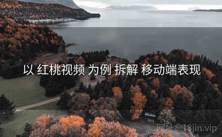 以 红桃视频 为例 拆解 移动端表现  第2张
