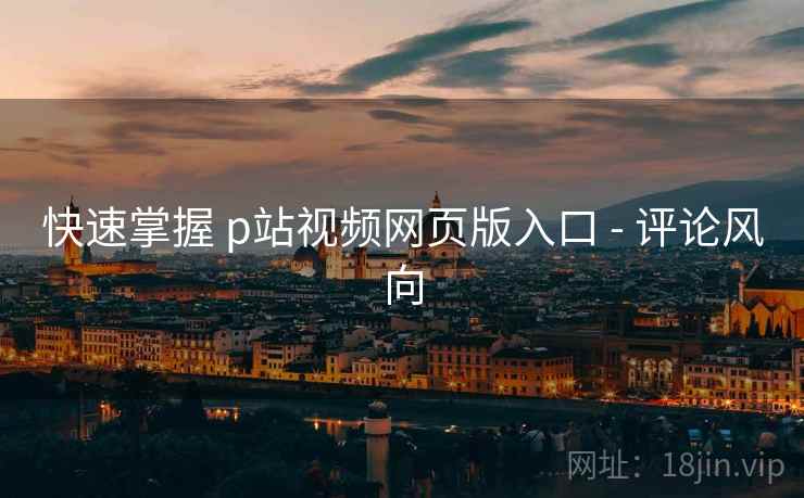 快速掌握 p站视频网页版入口 - 评论风向  第2张