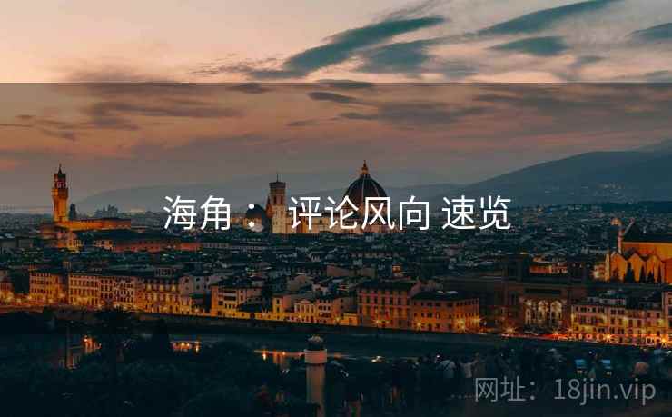 海角 ： 评论风向 速览  第2张