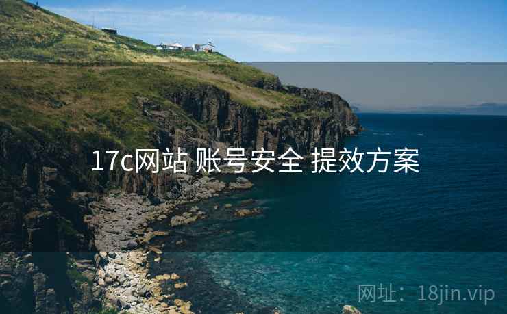 17c网站 账号安全 提效方案  第1张